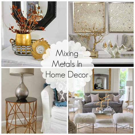 can you mix metals in a house|how to mix metals in home decor.